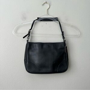 Vintage Coach 8148 Black Leather Purse Bag